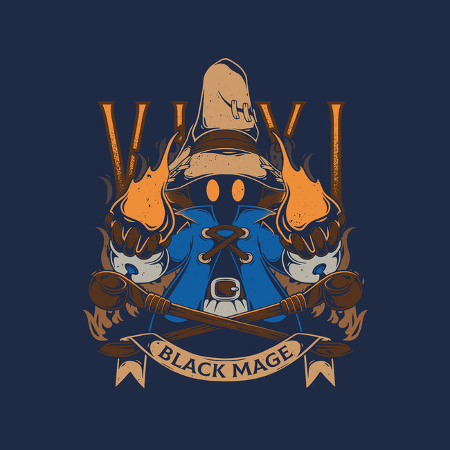 Black Mage-none non-removable cover w insert throw pillow-Alundrart
