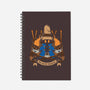 Black Mage-none dot grid notebook-Alundrart
