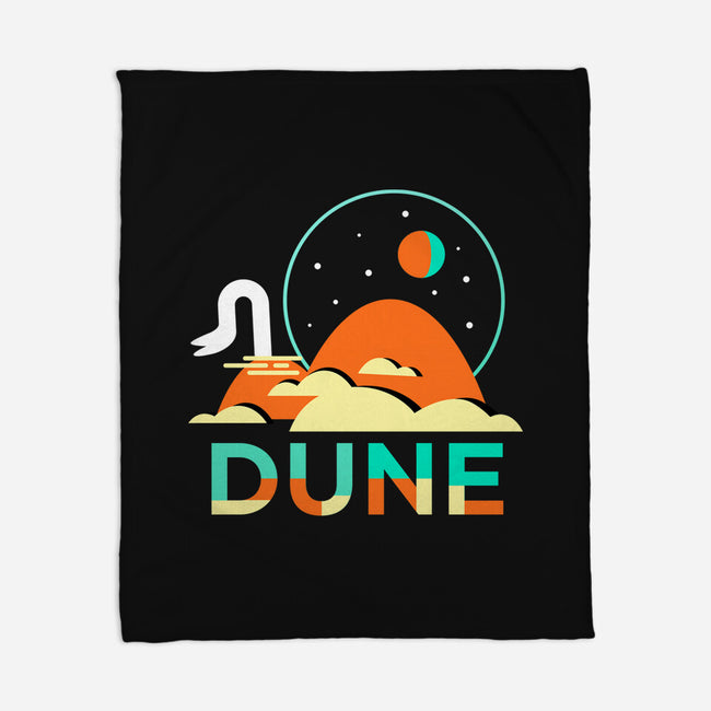 Dune Minimal-none fleece blanket-Mal