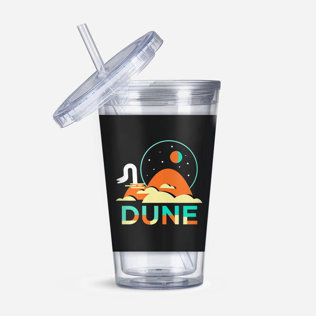 Dune Minimal-none acrylic tumbler drinkware-Mal