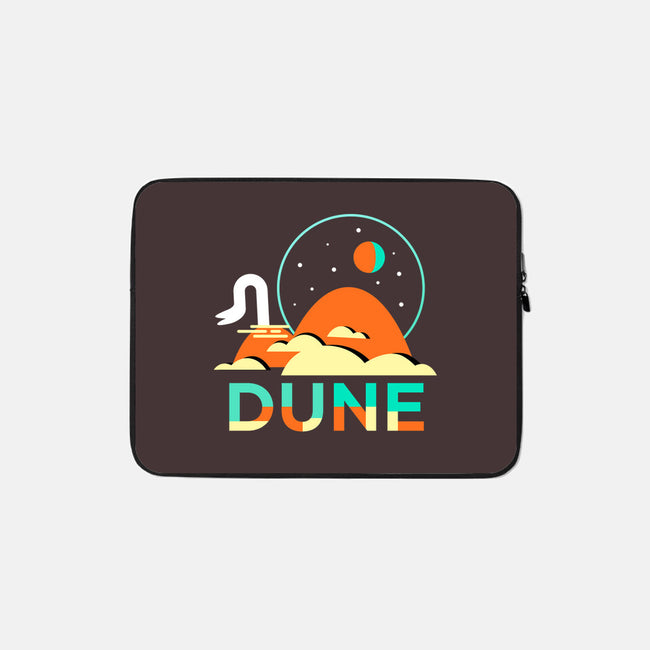 Dune Minimal-none zippered laptop sleeve-Mal