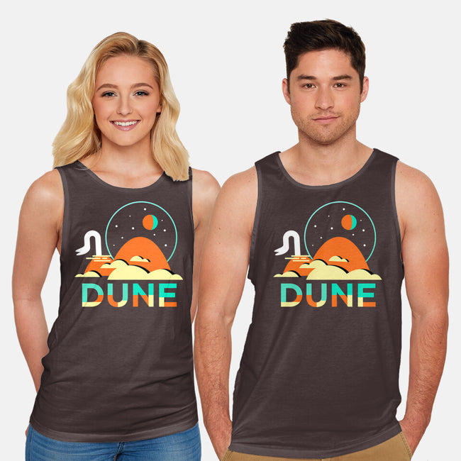 Dune Minimal-unisex basic tank-Mal