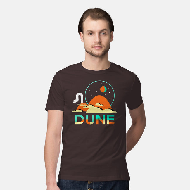 Dune Minimal-mens premium tee-Mal