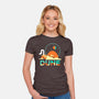 Dune Minimal-womens fitted tee-Mal