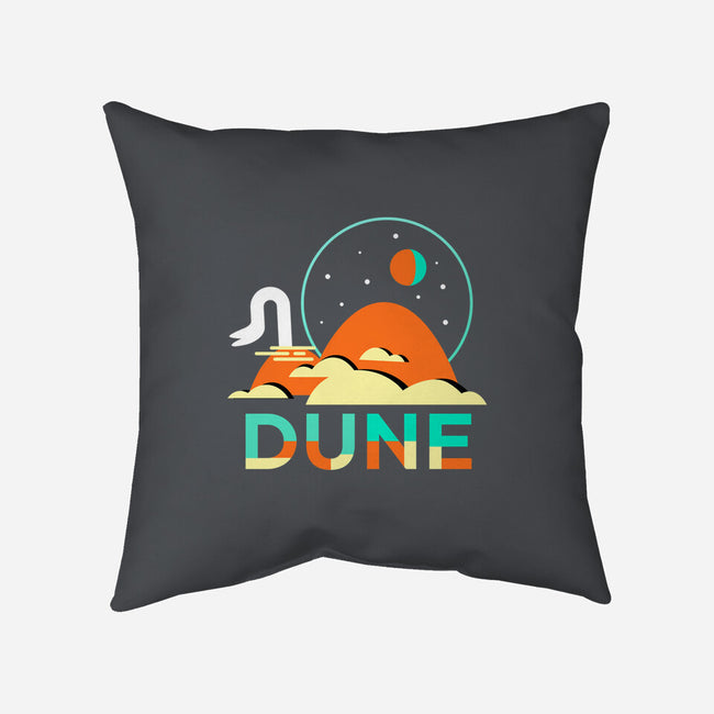 Dune Minimal-none non-removable cover w insert throw pillow-Mal