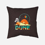Dune Minimal-none removable cover throw pillow-Mal