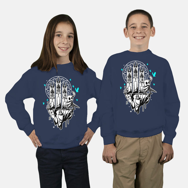 Bug Knights-youth crew neck sweatshirt-theteenosaur