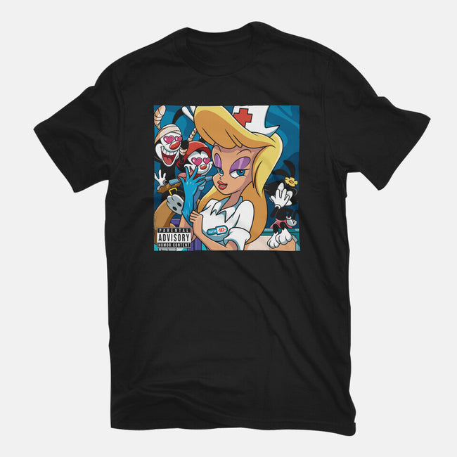 Nurse 182-womens basic tee-Angel Rotten