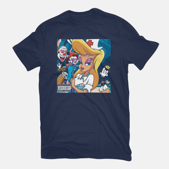 Nurse 182-mens heavyweight tee-Angel Rotten