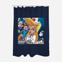 Nurse 182-none polyester shower curtain-Angel Rotten