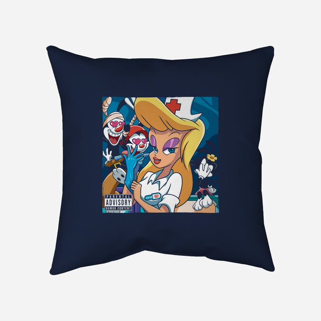 Nurse 182-none removable cover w insert throw pillow-Angel Rotten