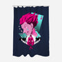 Magician-none polyester shower curtain-constantine2454