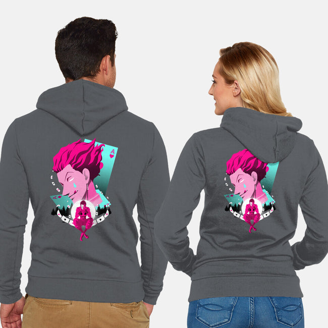 Magician-unisex zip-up sweatshirt-constantine2454