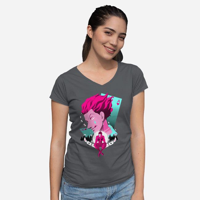 Magician-womens v-neck tee-constantine2454