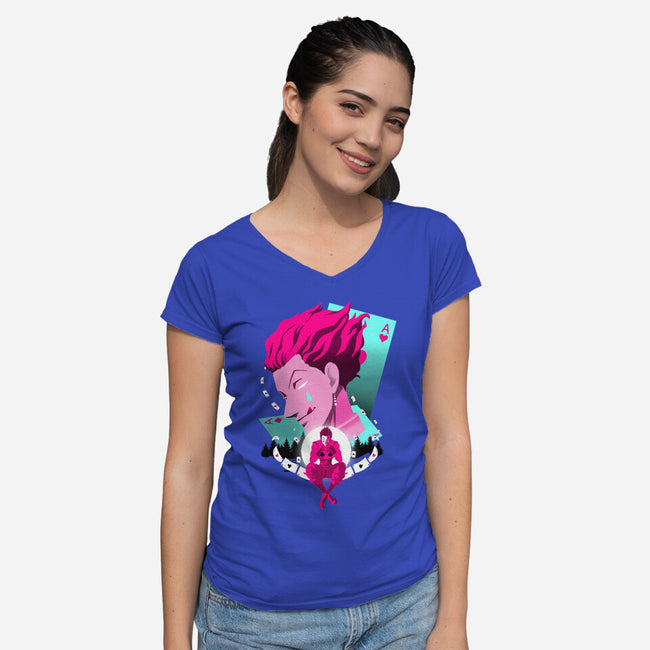 Magician-womens v-neck tee-constantine2454