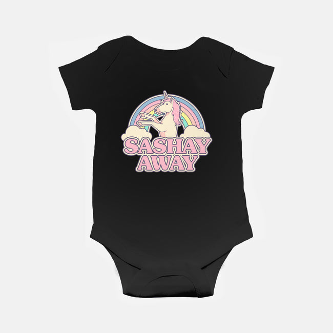 Sashay Away-baby basic onesie-Thiago Correa