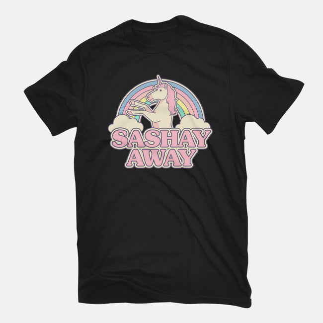 Sashay Away-unisex basic tee-Thiago Correa