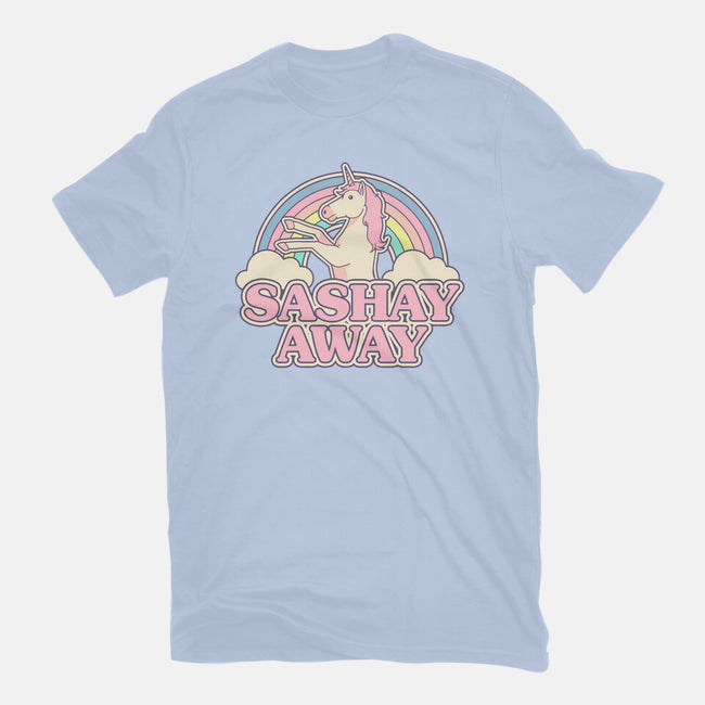 Sashay Away-unisex basic tee-Thiago Correa