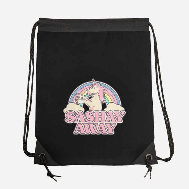 Sashay Away-none drawstring bag-Thiago Correa