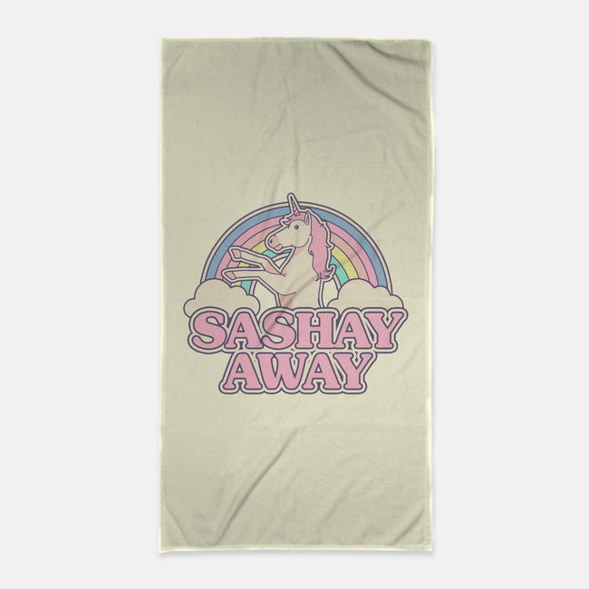 Sashay Away-none beach towel-Thiago Correa