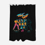 Ready, Fight-none polyester shower curtain-Mathiole
