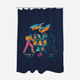 Ready, Fight-none polyester shower curtain-Mathiole