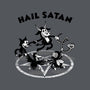 Hail Satan-none drawstring bag-Paul Simic