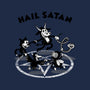 Hail Satan-unisex zip-up sweatshirt-Paul Simic