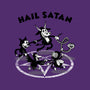 Hail Satan-none beach towel-Paul Simic