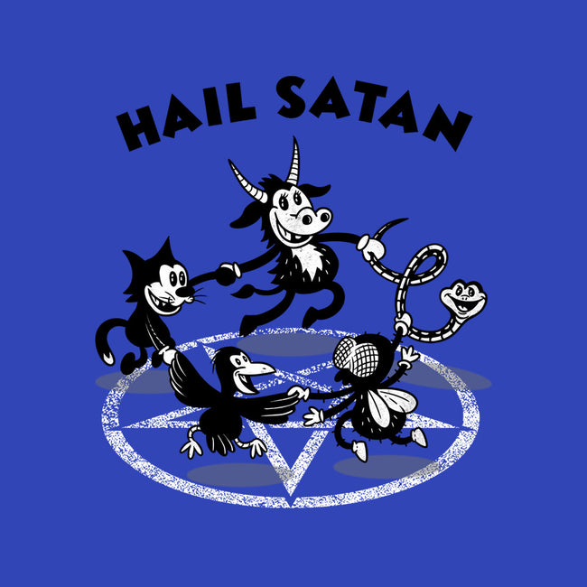 Hail Satan-unisex basic tee-Paul Simic