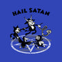 Hail Satan-womens v-neck tee-Paul Simic