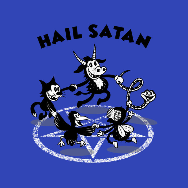 Hail Satan-youth crew neck sweatshirt-Paul Simic