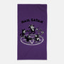 Hail Satan-none beach towel-Paul Simic