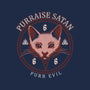 Purraise Satan-womens racerback tank-Thiago Correa