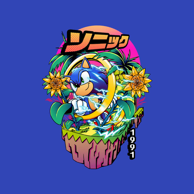 Sonic Speed-womens fitted tee-iqbalgarint
