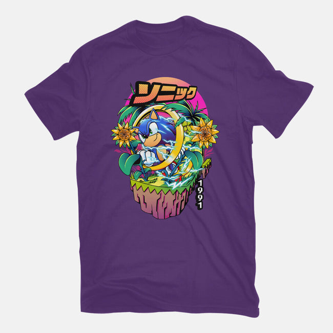 Sonic Speed-mens heavyweight tee-iqbalgarint