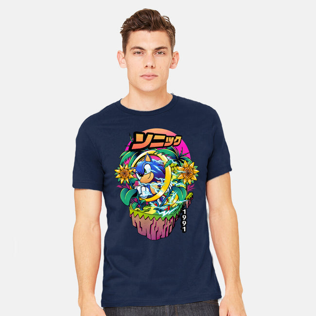 Sonic Speed-mens heavyweight tee-iqbalgarint