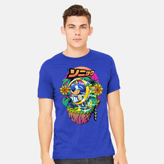 Sonic Speed-mens heavyweight tee-iqbalgarint