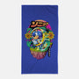 Sonic Speed-none beach towel-iqbalgarint