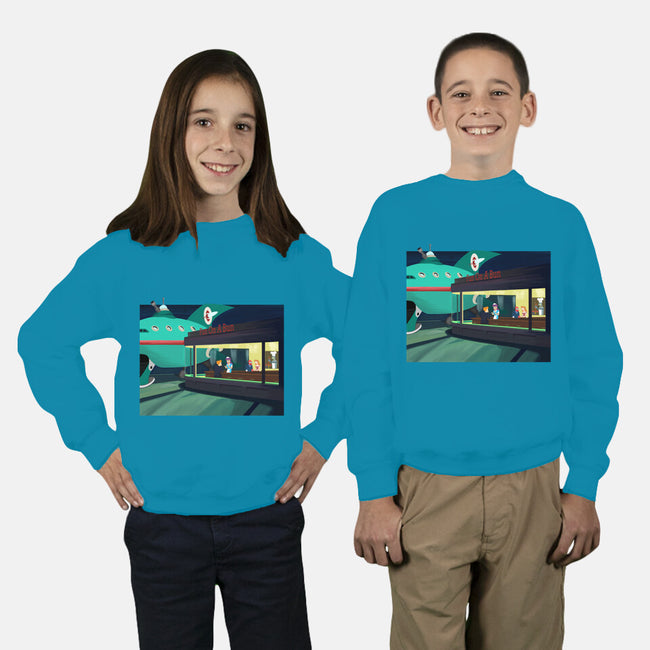 Fun On A Bun-youth crew neck sweatshirt-SeamusAran