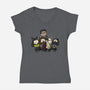 VampNuts-womens v-neck tee-MarianoSan