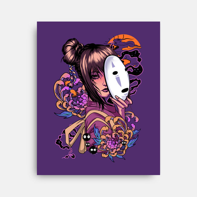 Chihiro Spirit-none stretched canvas-heydale