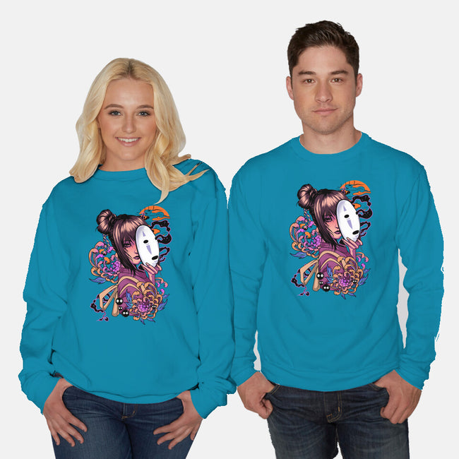 Chihiro Spirit-unisex crew neck sweatshirt-heydale