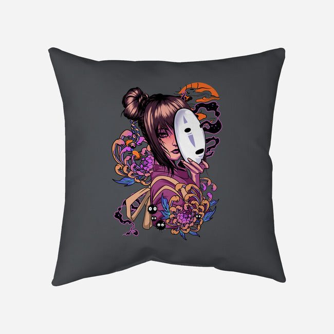 Chihiro Spirit-none removable cover throw pillow-heydale