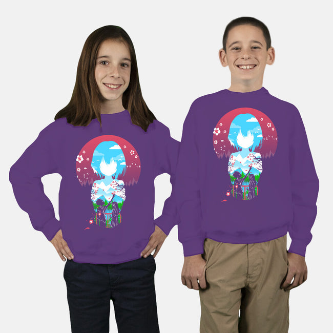 A Silent Love-youth crew neck sweatshirt-constantine2454