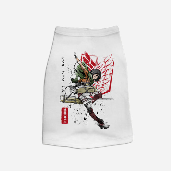 Soldier Mikasa-cat basic pet tank-DrMonekers
