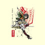 Soldier Mikasa-none glossy sticker-DrMonekers