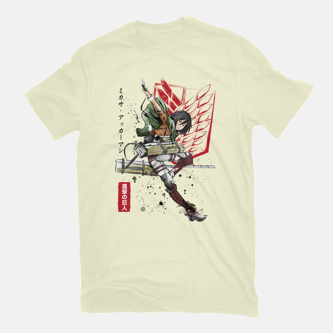 Soldier Mikasa-mens long sleeved tee-DrMonekers
