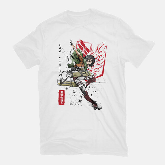 Soldier Mikasa-unisex basic tee-DrMonekers