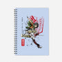 Soldier Mikasa-none dot grid notebook-DrMonekers